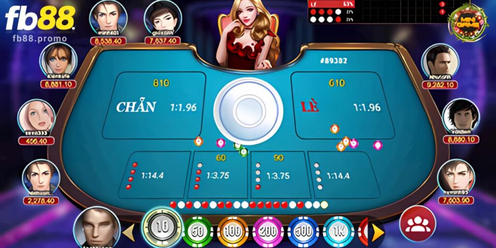 Nắm bắt các cửa cược tại game Xóc đĩa Fb88